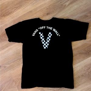 EUC Vans Off the Wall Medium Black Tshirt Men’s